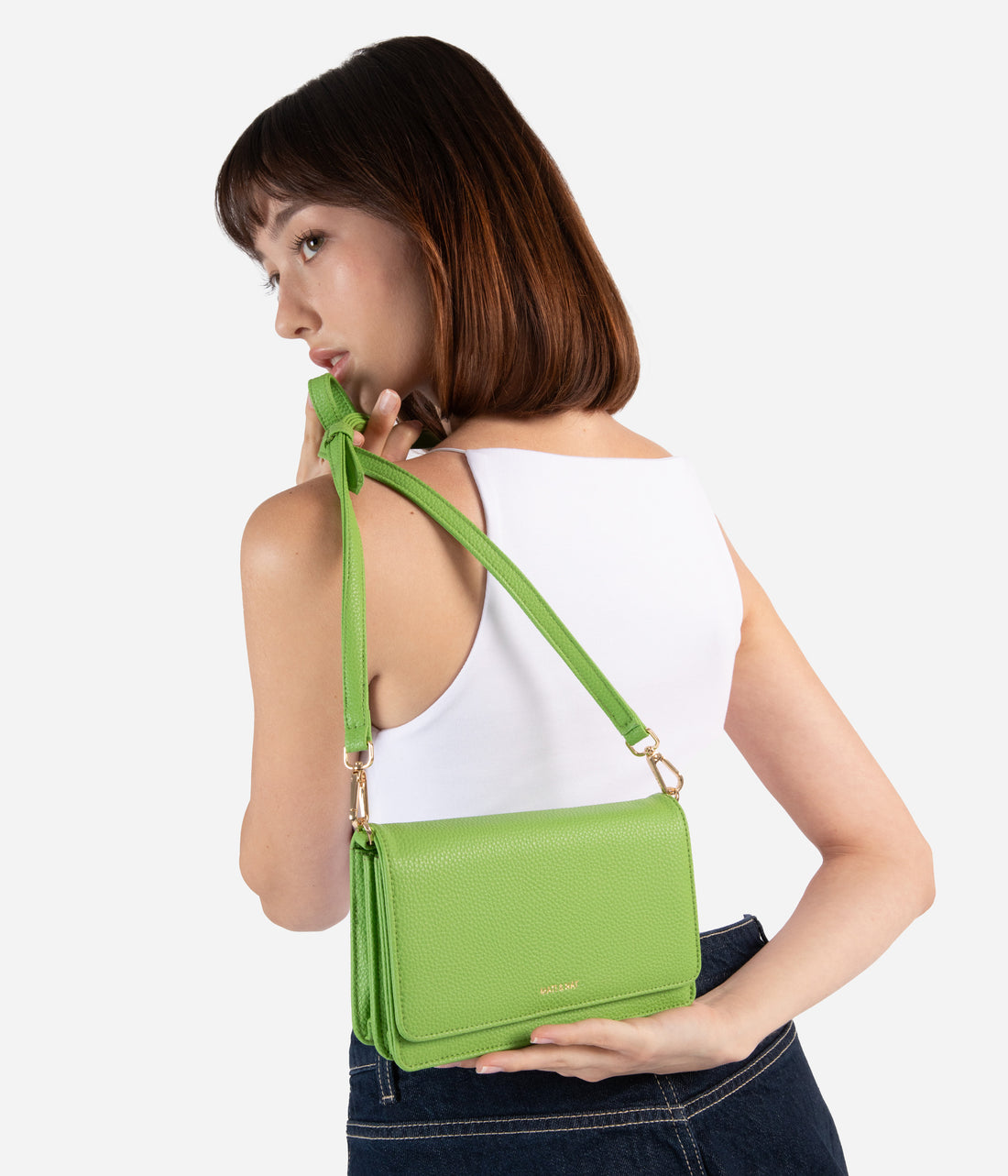 Matt & Nat BEE Vegan Crossbody Bag - Grain