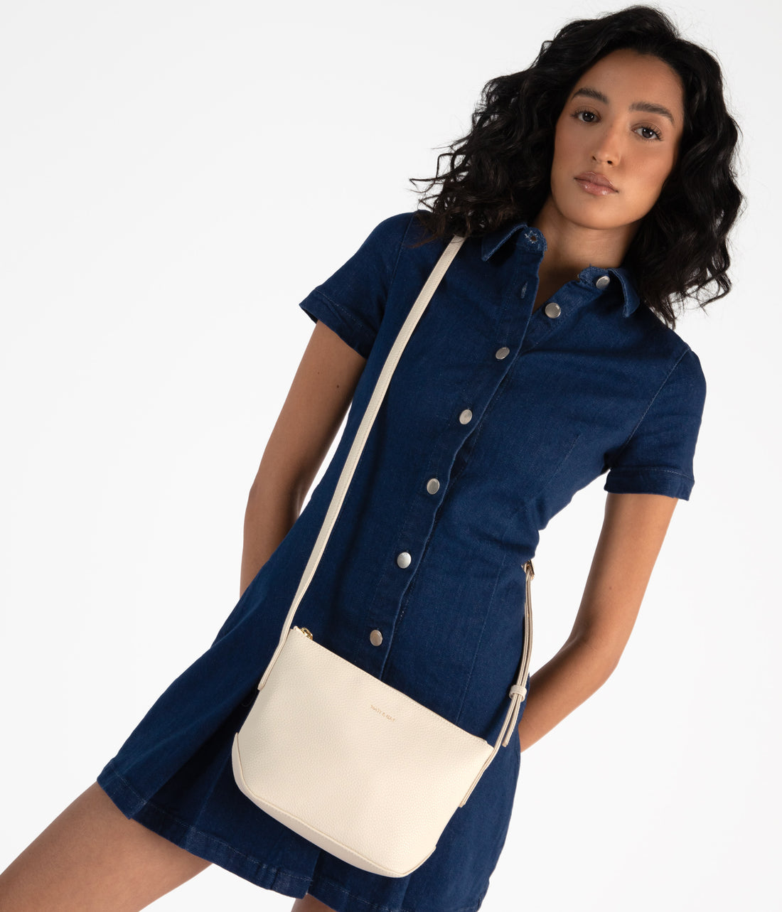 Matt & Nat SAM Vegan Crossbody Bag - Grain