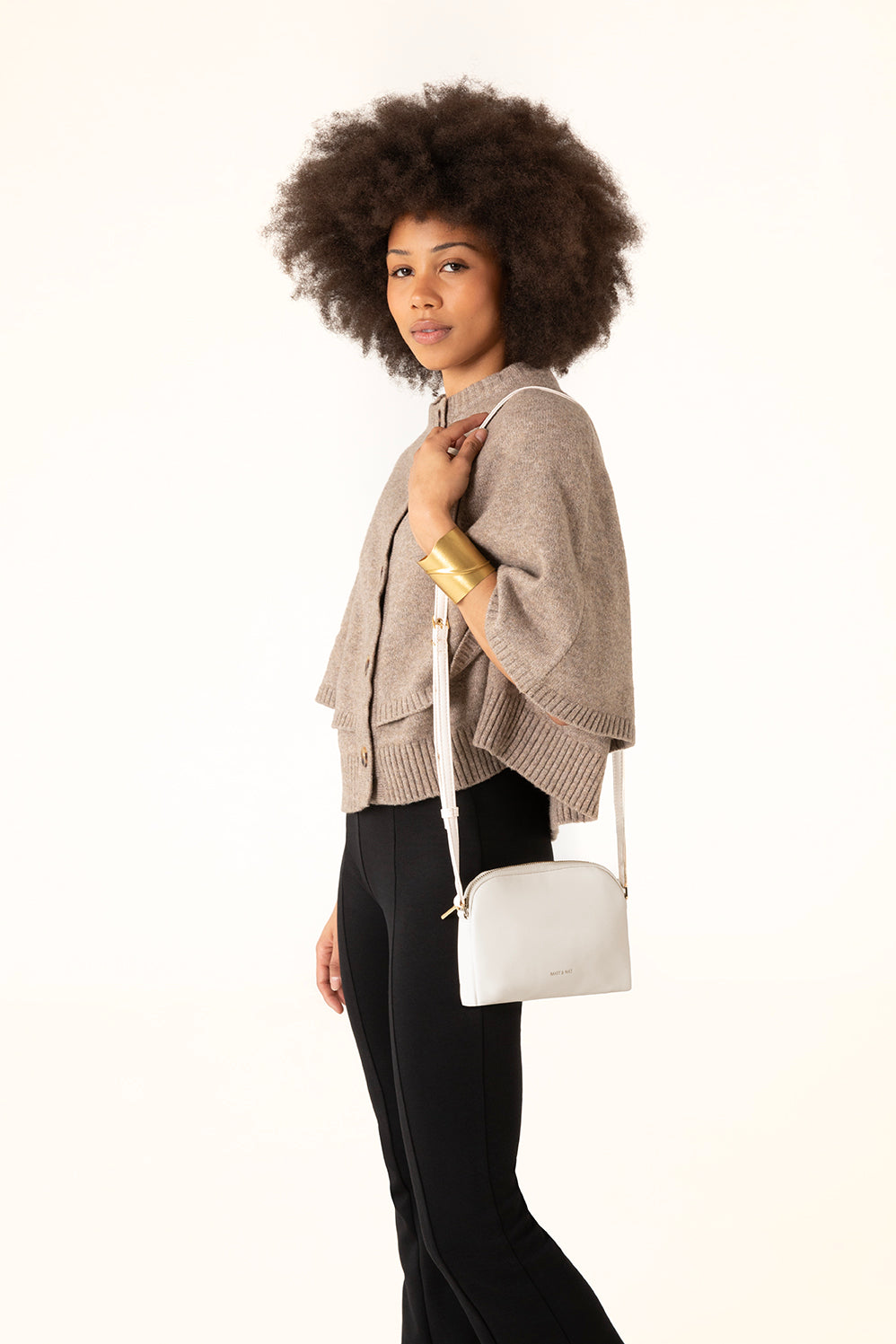 Matt & Nat KRISTY Slim Vegan Crossbody Bag - Forum