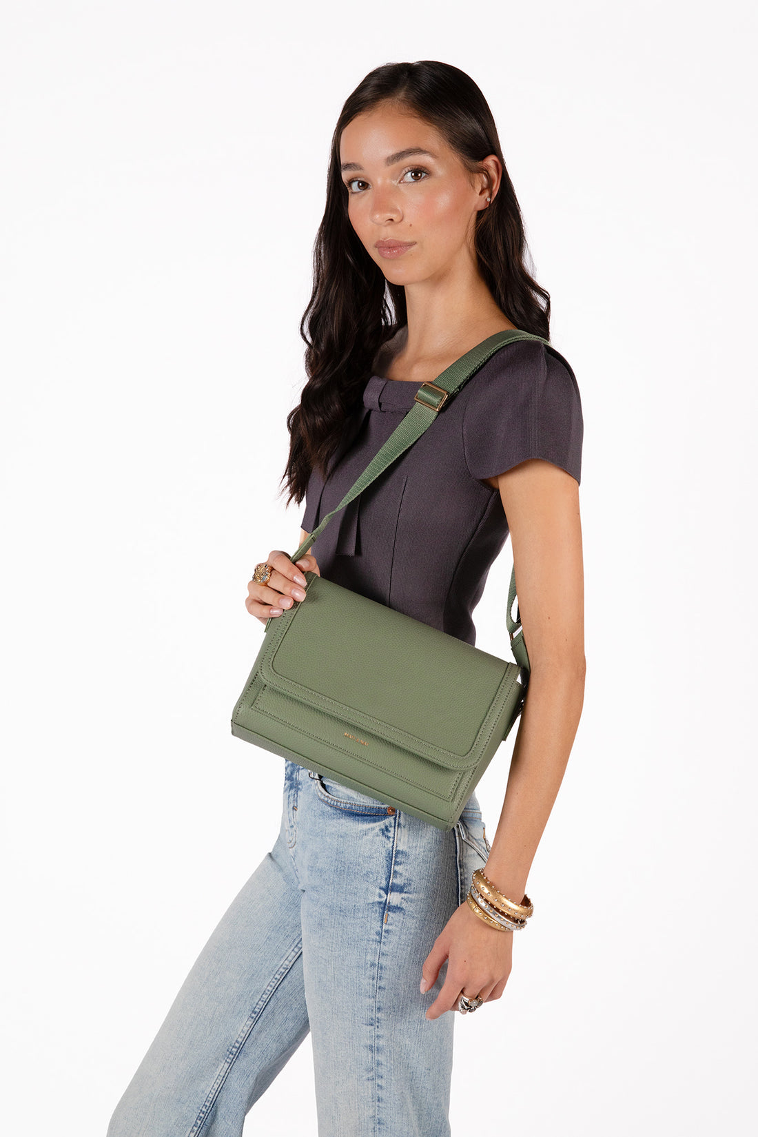 Matt & Nat SUNNY Vegan Shoulder Bag – Grain