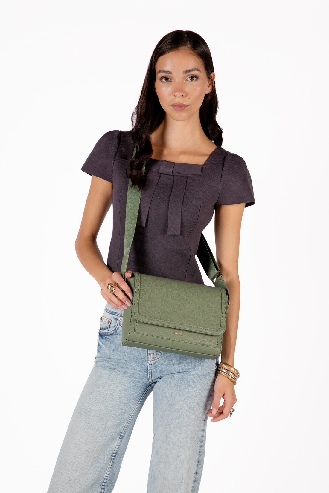 Matt & Nat SUNNY Vegan Shoulder Bag – Grain