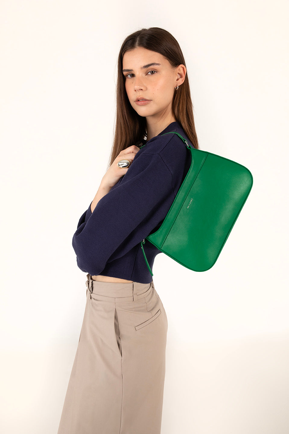 Matt & Nat REVE Slim Vegan Shoulder Bag - Forum