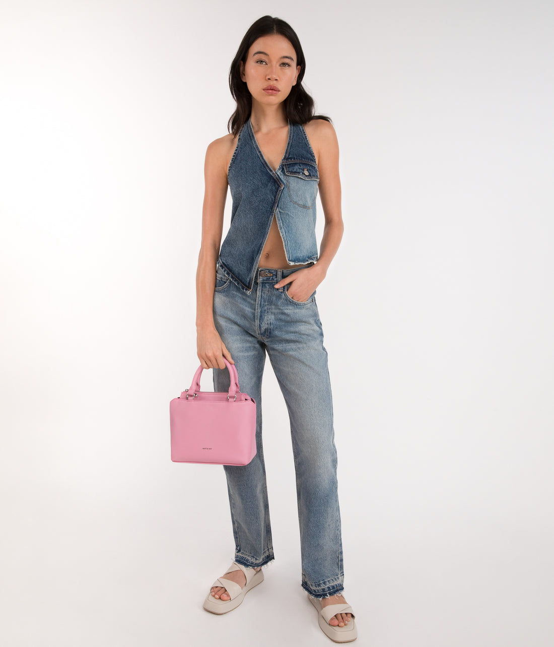 Matt & Nat ATHENA Small Vegan Satchel - Sol