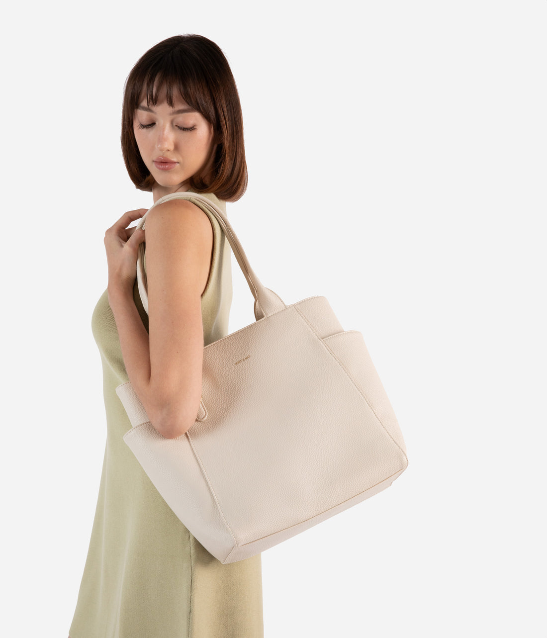 Matt & Nat IONA Vegan Tote Bag - Grain