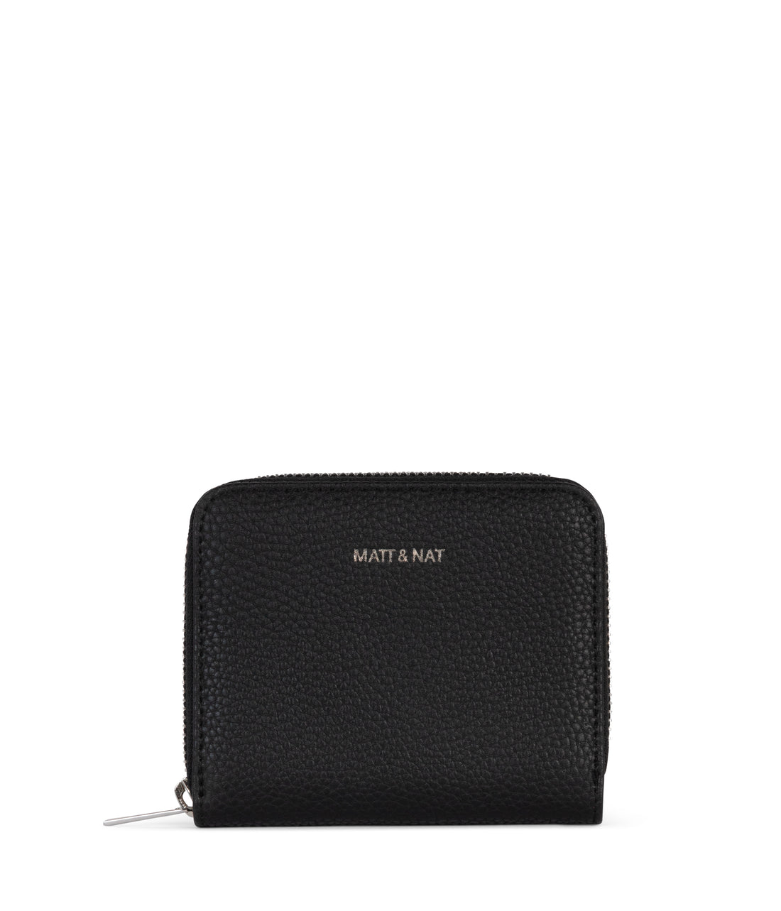 Matt & Nat RUE Small Vegan Zip Wallet - Grain