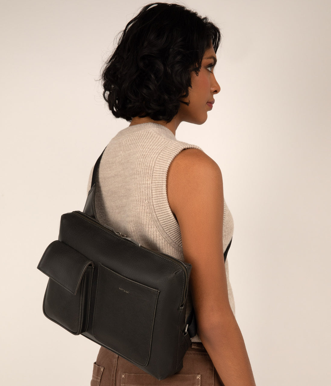 Matt & Nat TREY Vegan Sling Bag - Vintage