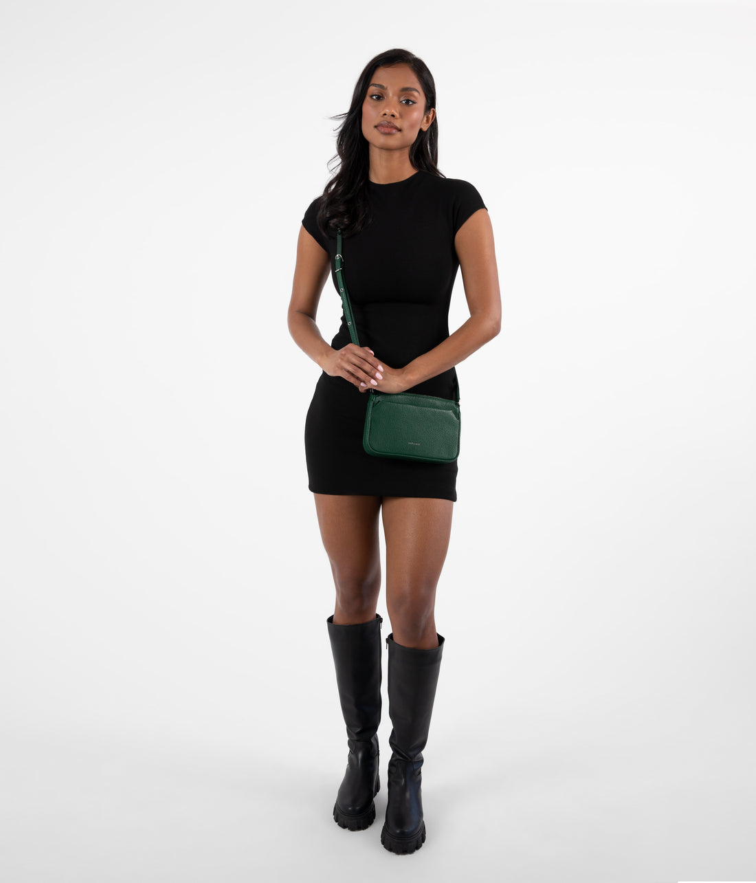 Matt & Nat IVY Slim Vegan Crossbody Bag - Purity
