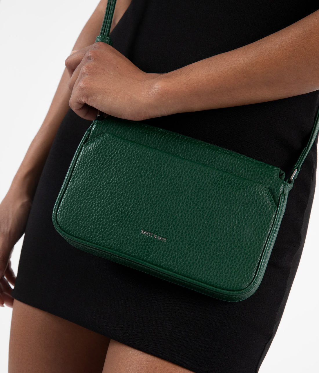 Matt & Nat IVY Slim Vegan Crossbody Bag - Purity