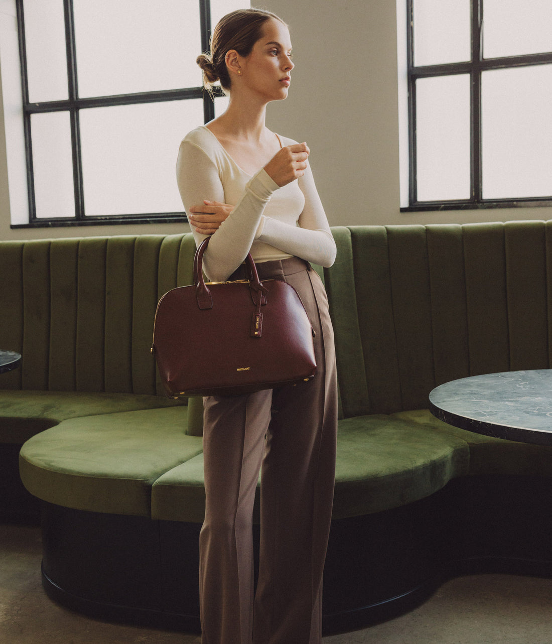 Matt & Nat GESSI Vegan Satchel - Vintage