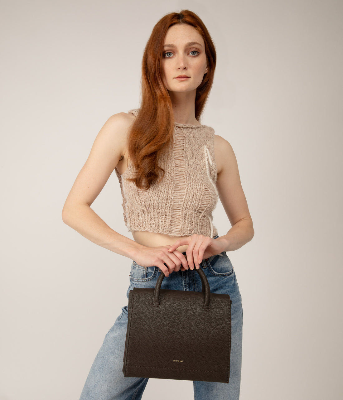 Matt & Nat ADEL Vegan Satchel - Purity