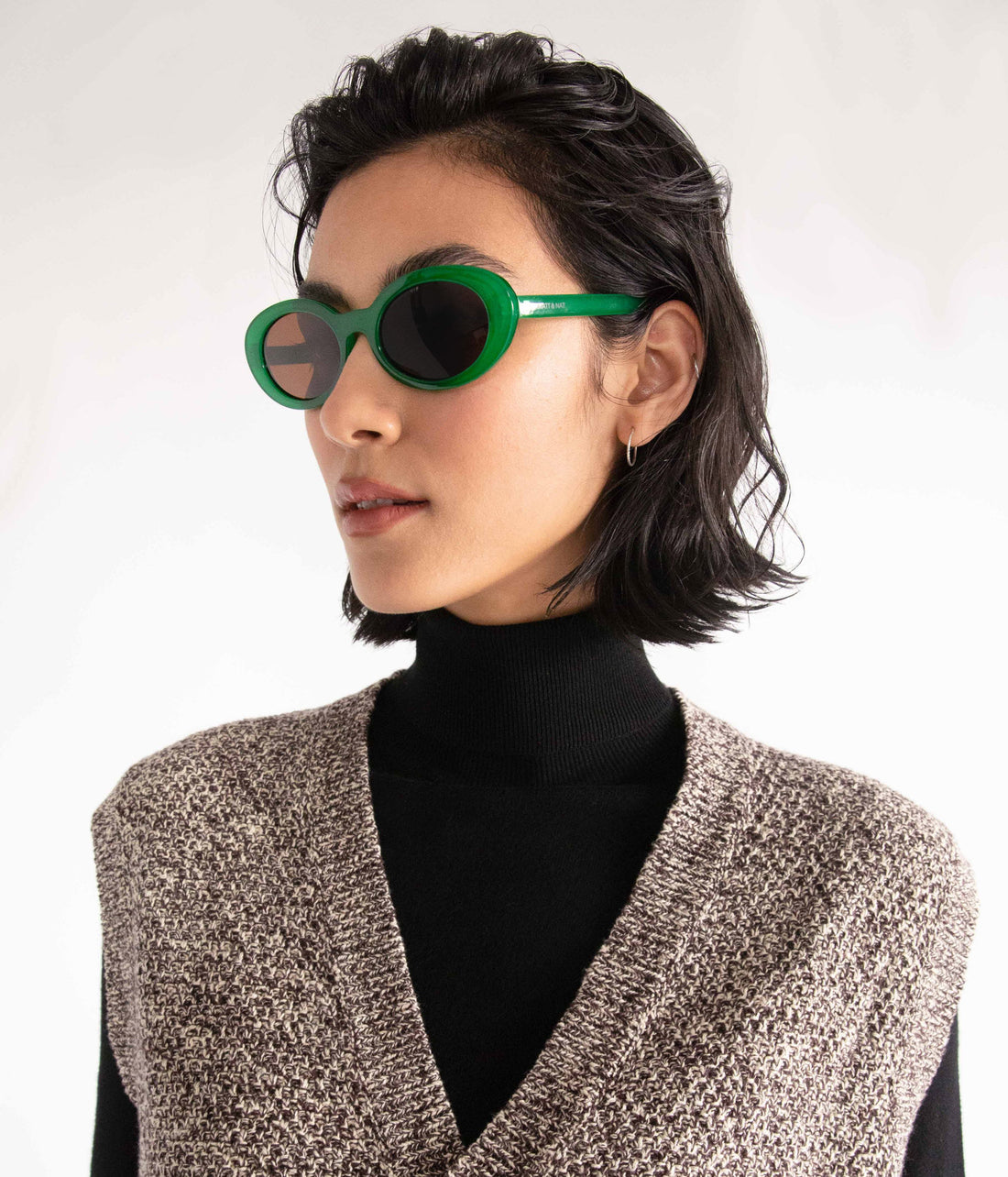Matt & Nat MIELA-2 Recycled Oval Sunglasses