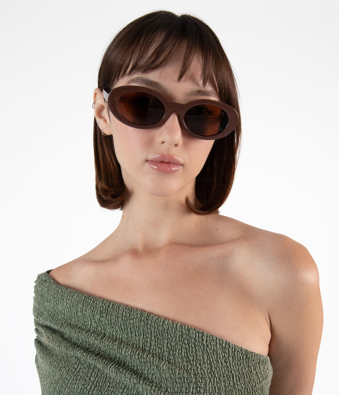 Matt & Nat MIELA-2 Recycled Oval Sunglasses