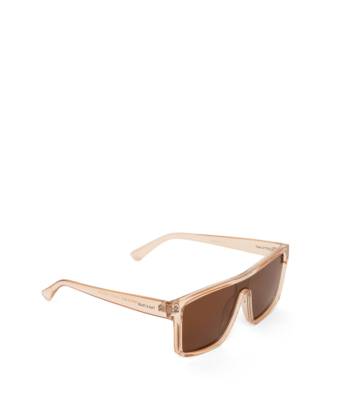 Matt & Nat MAEVE-2 Recycled Beige Retro Squared Sunglasses