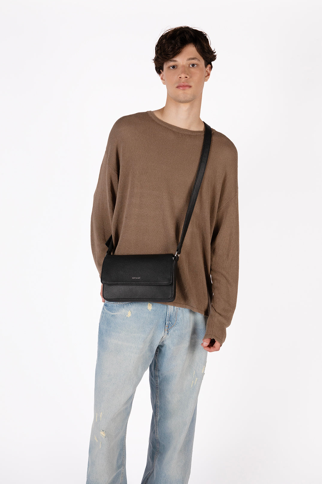 Matt & Nat DAK Vegan Crossbody Bag - Grain
