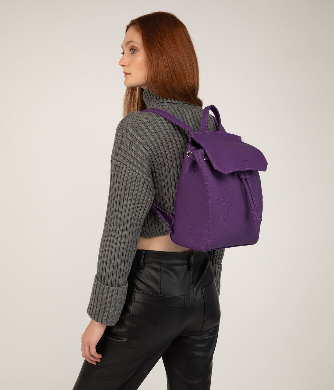 Matt & Nat MUMBAI MED Vegan Backpack - Purity