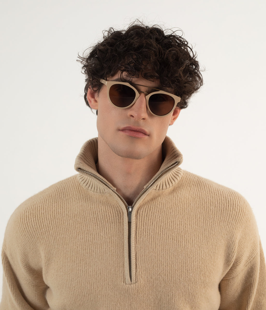 Matt & Nat ALDIE-2 Round Recycled Sunglasses