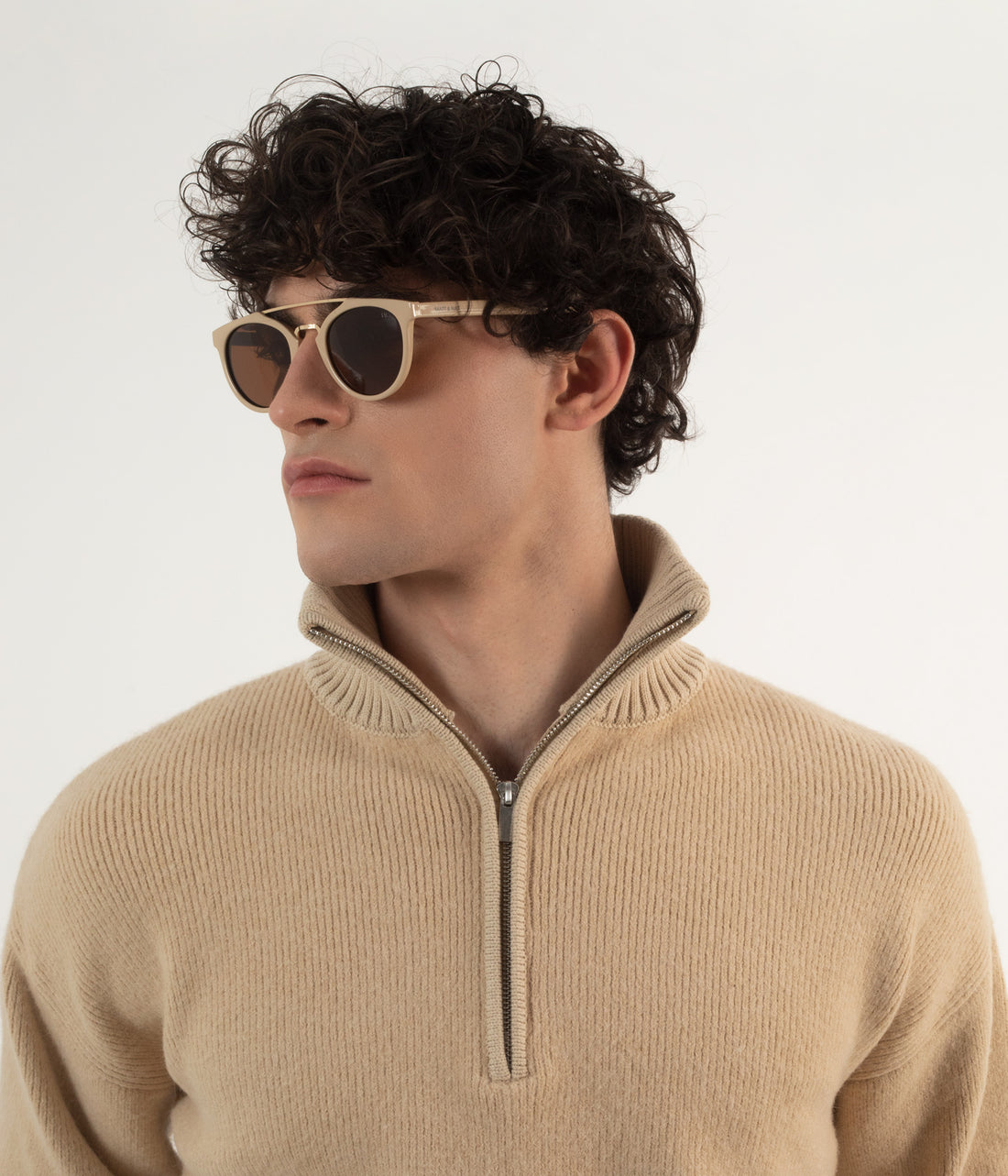 Matt & Nat ALDIE-2 Round Recycled Sunglasses