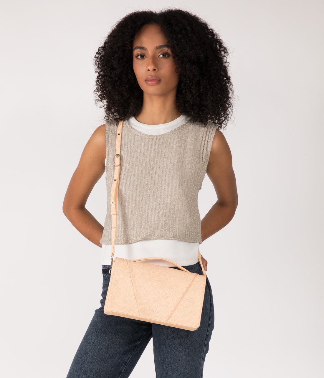 Matt & Nat RENEE Vegan Crossbody Bag - Purity