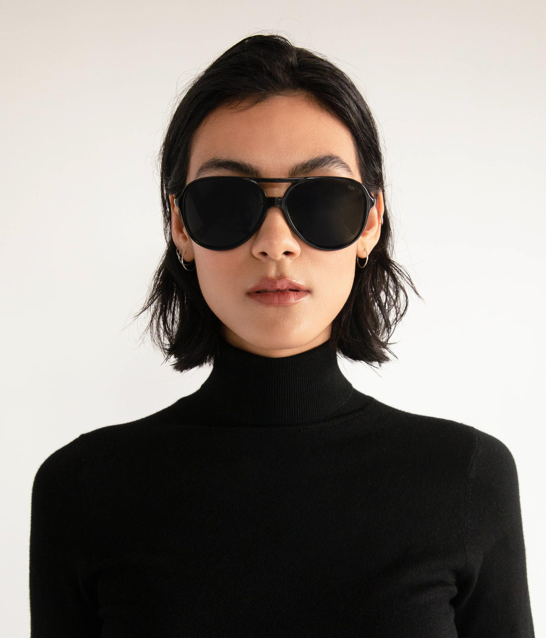 Matt & Nat ORIE Black Aviator Sunglasses