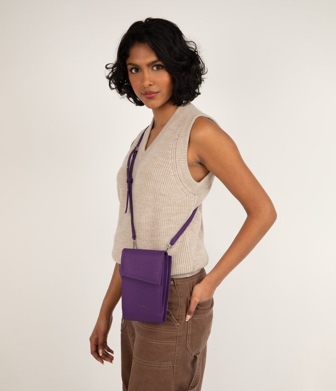 Matt & Nat MET Vegan Crossbody Wallet - Purity