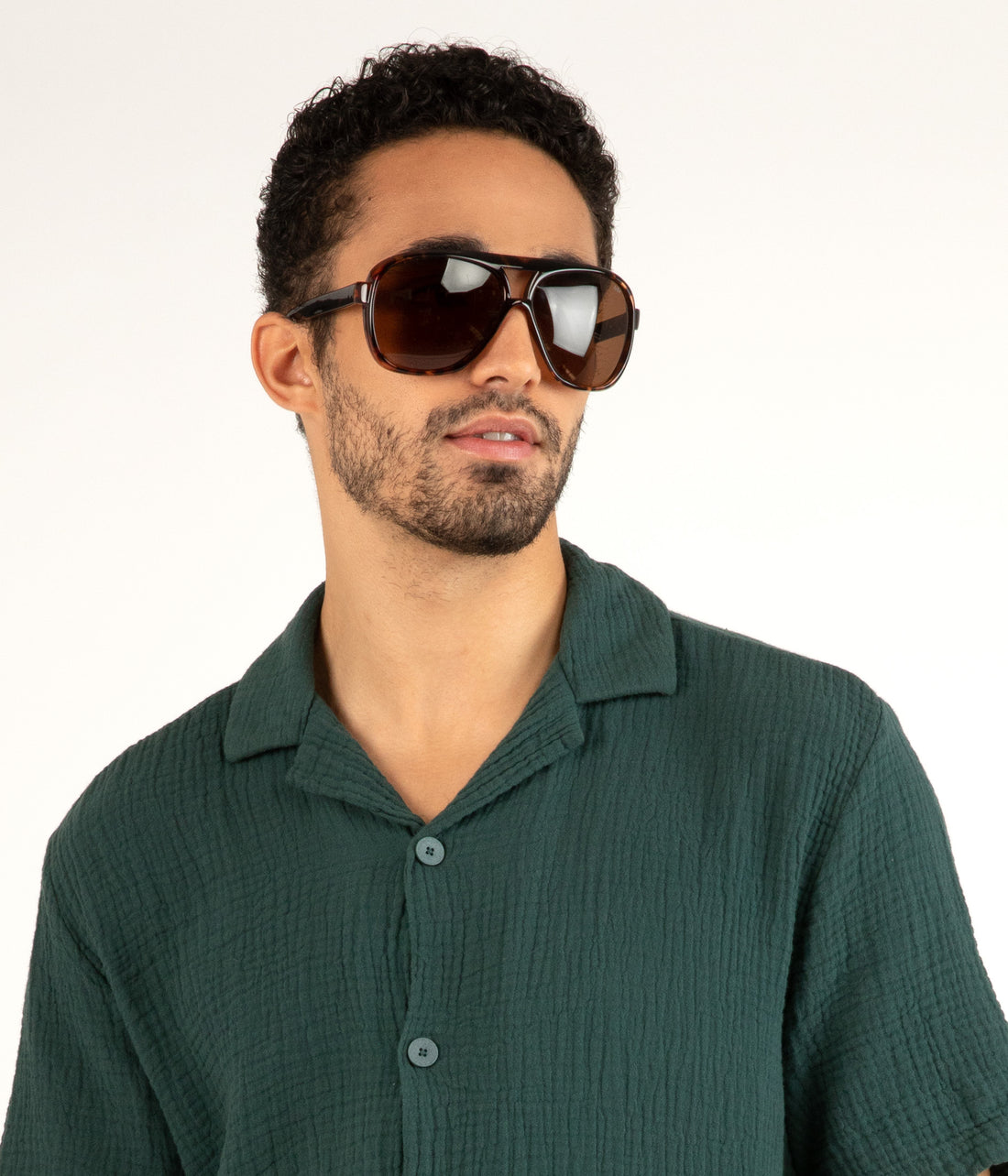 Matt & Nat AVIATOR Brown Aviator Sunglasses