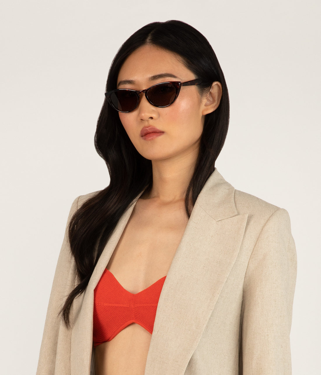 Matt & Nat AMARA Brown Cat-Eye Sunglasses