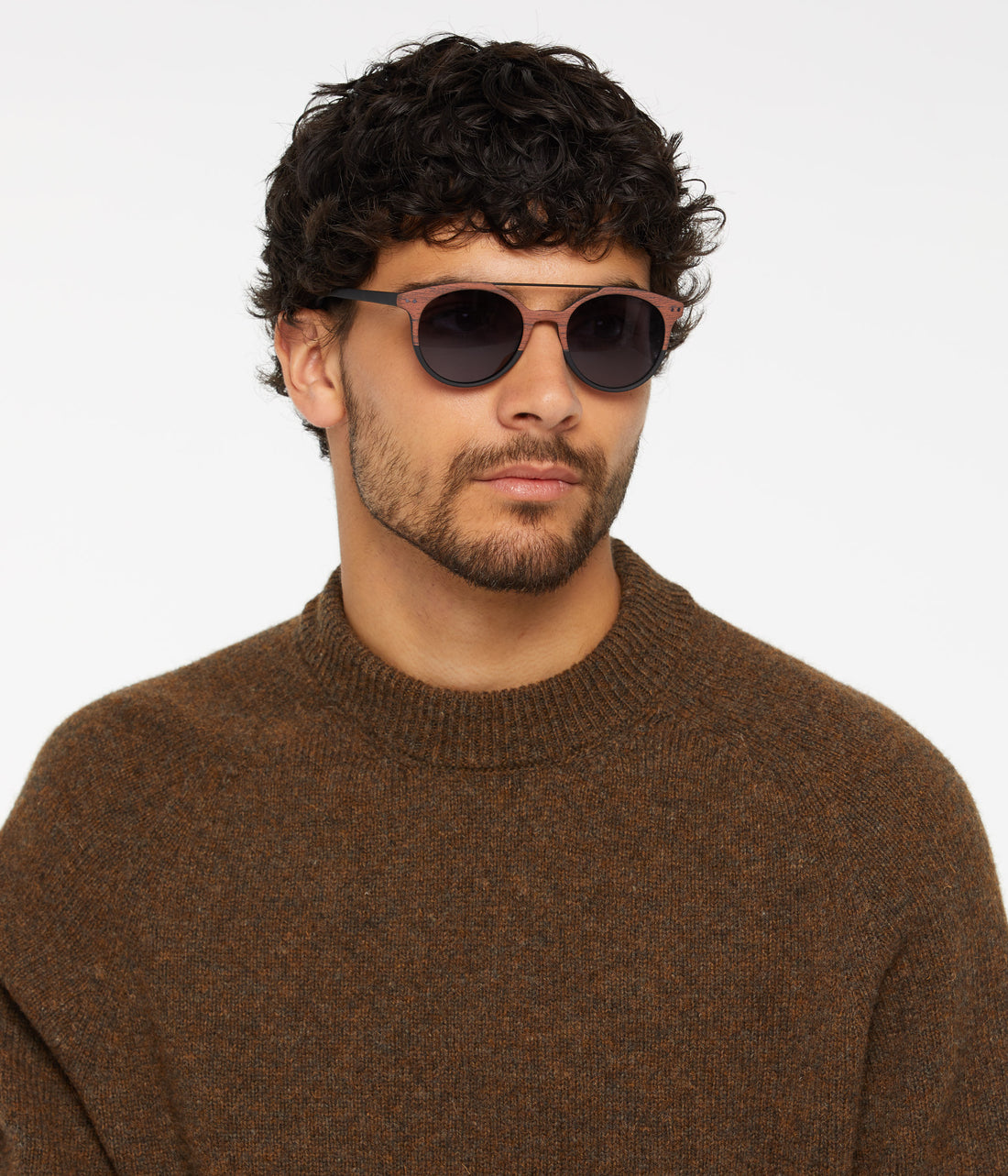 Matt & Nat MOSS Brown Aviator Sunglasses