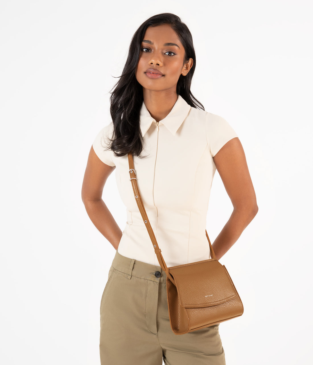 Matt & Nat ERIKA Vegan Crossbody Bag - Purity