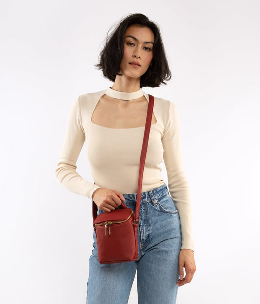Matt & Nat BRAVE MICRO Vegan Crossbody Bag - Purity