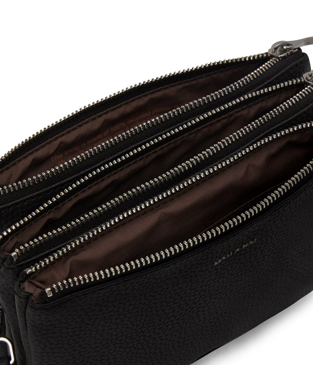 Matt & Nat TRIPLET Vegan Crossbody Bag - Purity