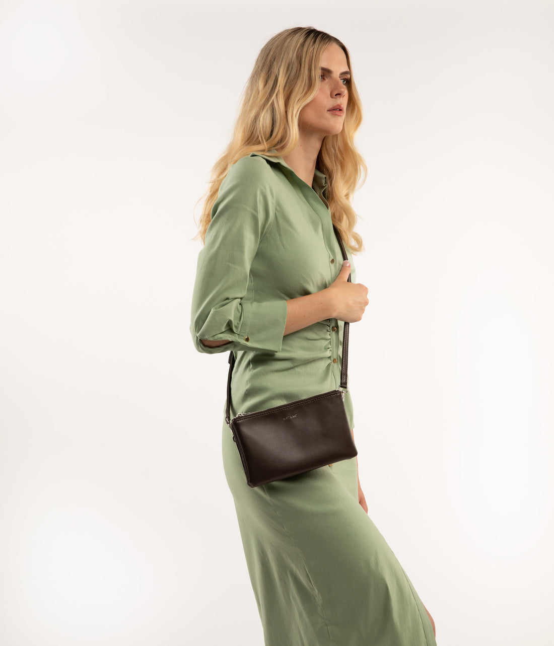 Matt & Nat TRIPLET Vegan Crossbody Bag - Loom